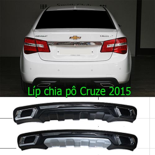 Líp chia pô Chevrolet Cruze 2015